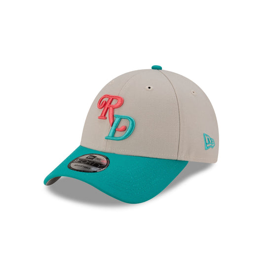 Dominican Republic Teal Script Alt 9FORTY Snapback Hat - New Era Cap