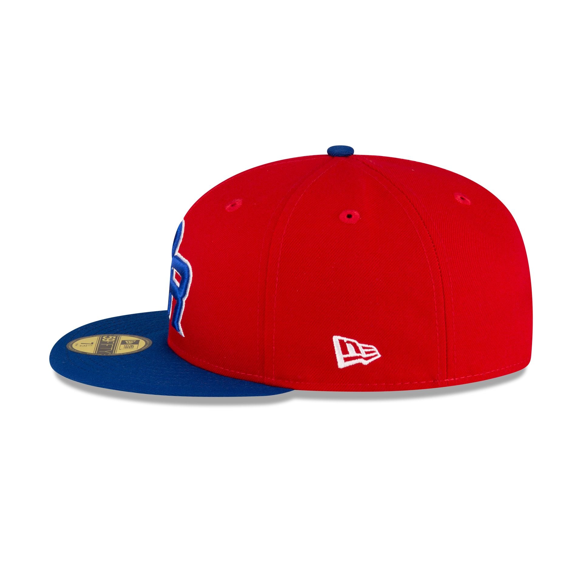 Puerto Rico Scarlet 59FIFTY Fitted Hat