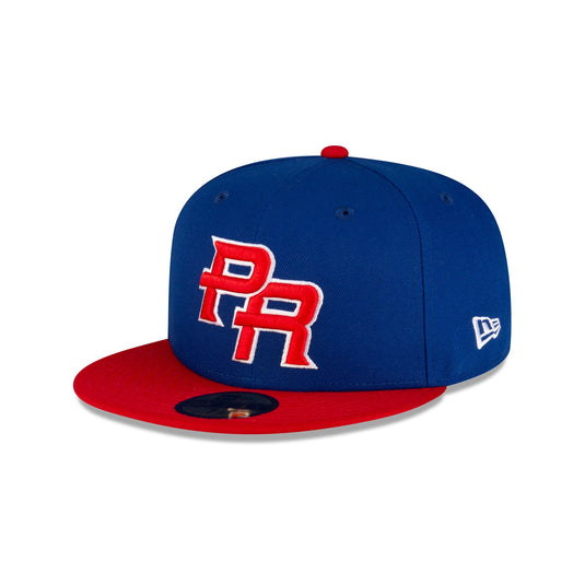 Puerto Rico Royal Blue 59FIFTY Fitted Hat - New Era Cap