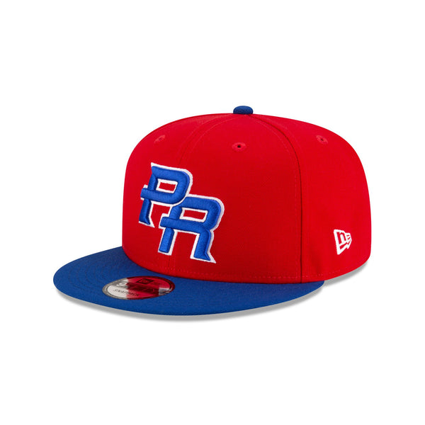 ??? NEW ERA PUERTO RICO 9FIFTY SNAPBACK HAT ORANGE ??? 2026 World Baseball Classic Puerto Rico 9FIFTY A-Frame  main image 3