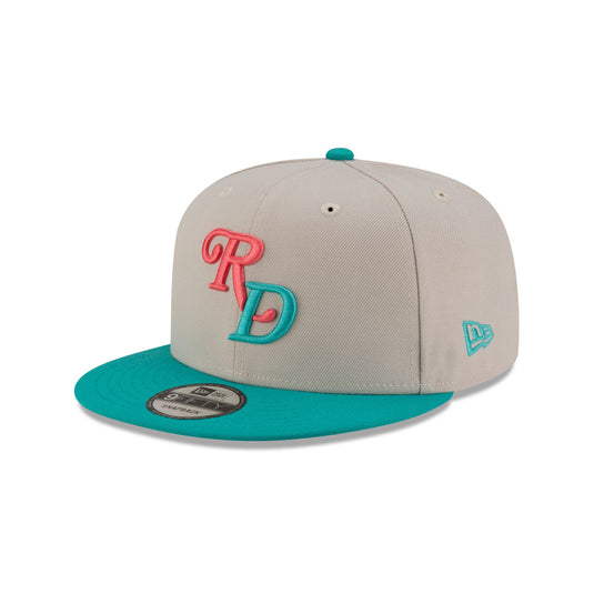 Dominican Republic Teal Script 9FIFTY Snapback Hat - New Era Cap