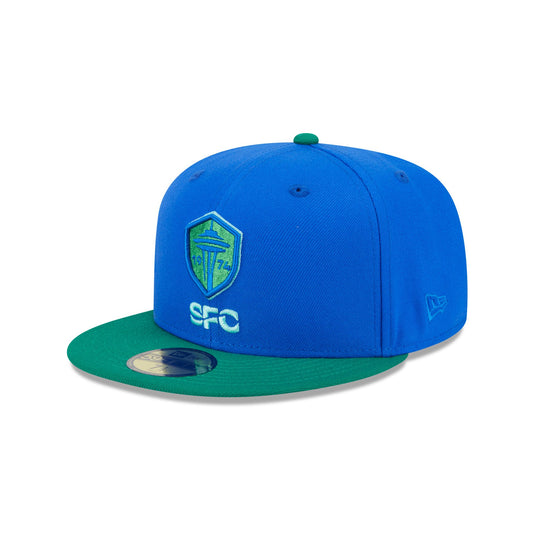 Seattle Sounders 2025 MLS Kickoff 59FIFTY Fitted Hat