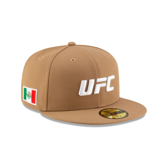 UFC Mexico Khaki 59FIFTY Fitted Hat - New Era Cap