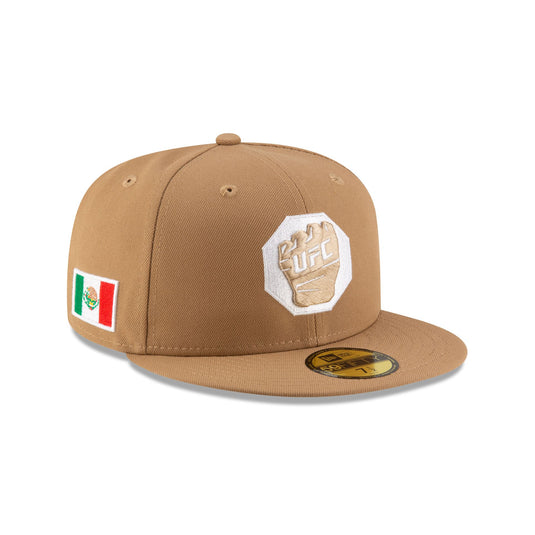 UFC Mexico Khaki Glove 59FIFTY Fitted Hat - New Era Cap