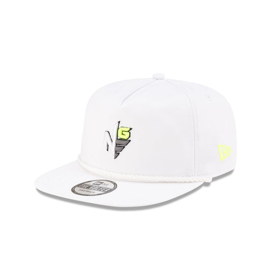 New Era Golf White Logo Golfer Hat - New Era Cap