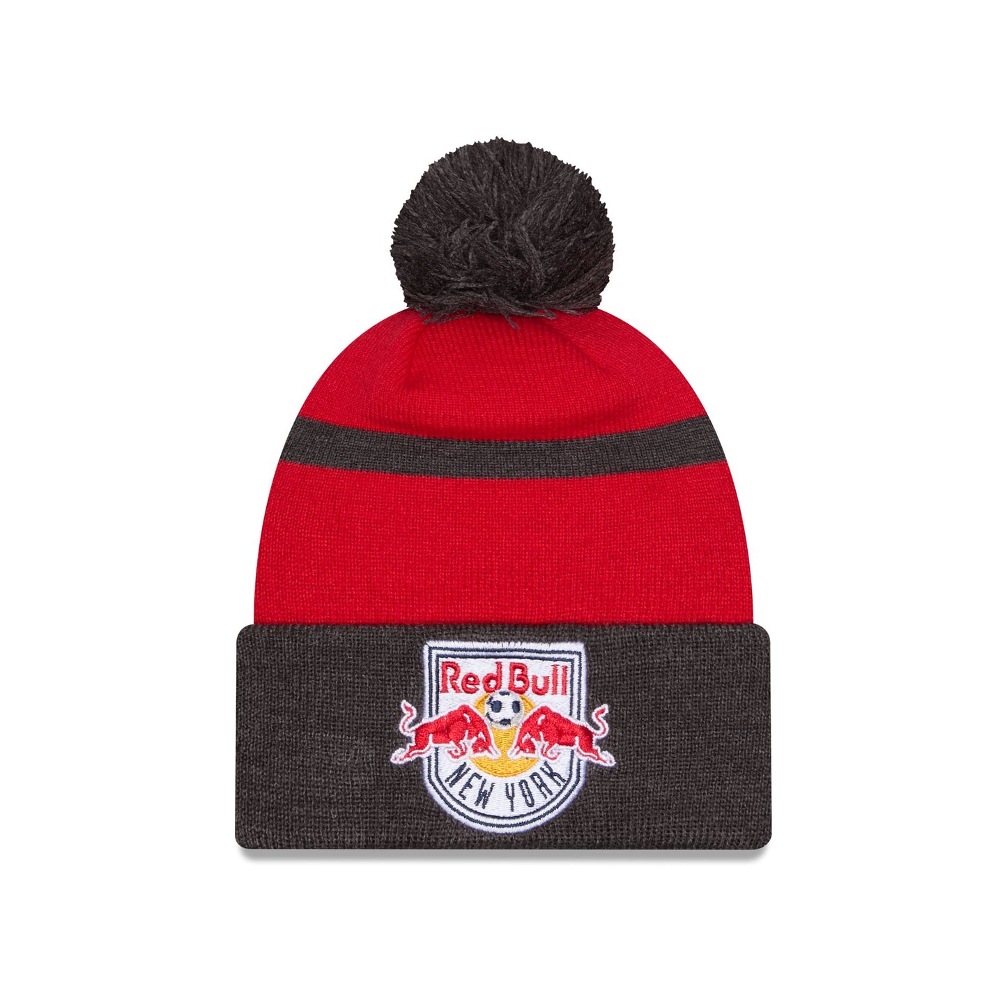 New York Red Bulls 2025 MLS Kickoff Pom Knit Hat – New Era Cap