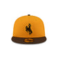 Wyoming Cowboys Gold 59FIFTY Fitted Hat
