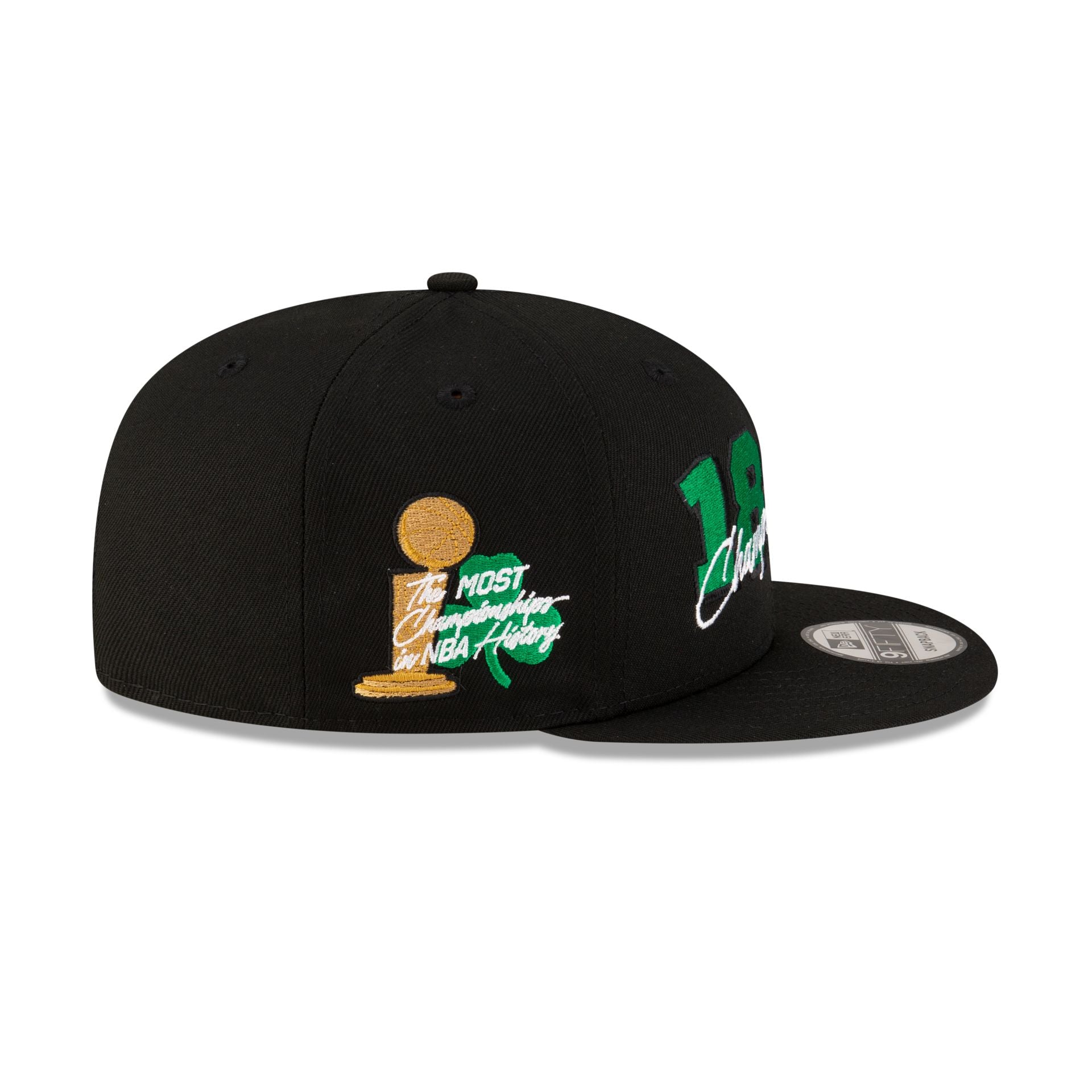 Boston Celtics 18x Champs 9FIFTY Snapback Hat – New Era Cap