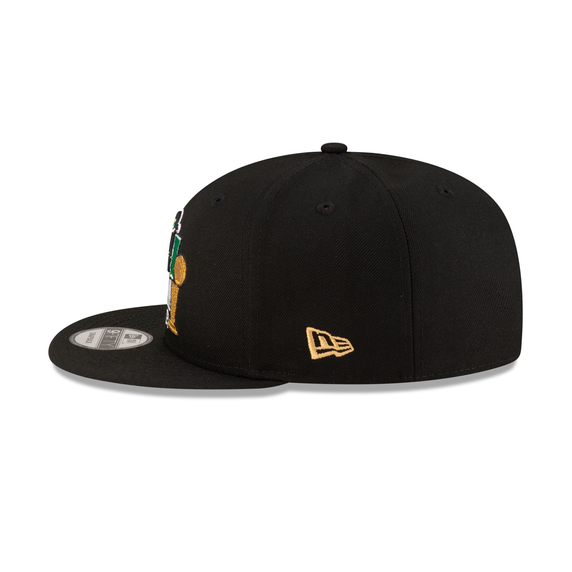 Boston Celtics 18x Champs Lucky Black 9FIFTY Snapback Hat – New