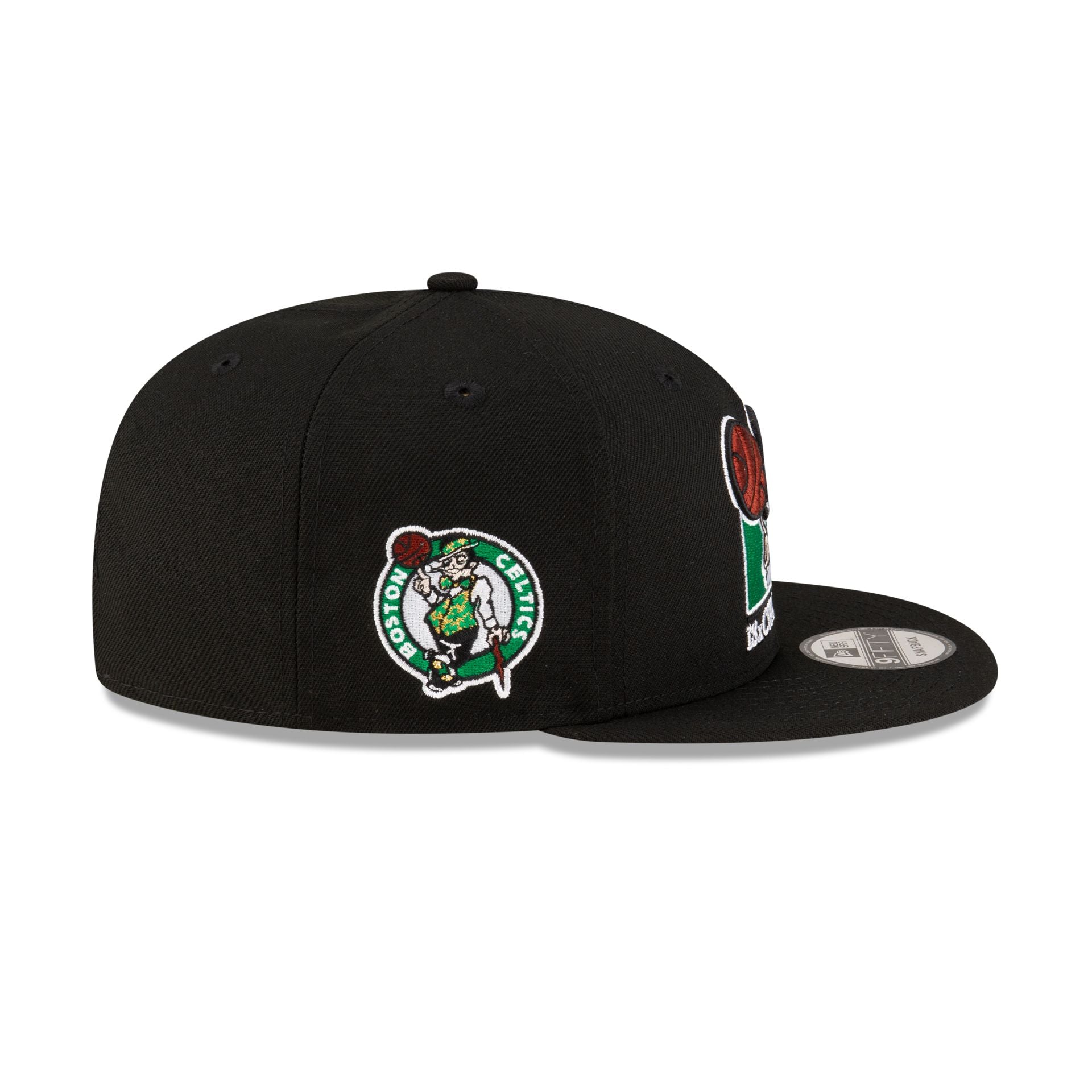 希少 クリスコスタ　三叉槍ロゴキャップ Boston Celtics 18x Champs Lucky Black 9FIFTY Snapback Hat – New