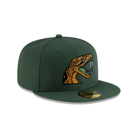FAMU Rattlers Green 59FIFTY Fitted Hat - New Era Cap