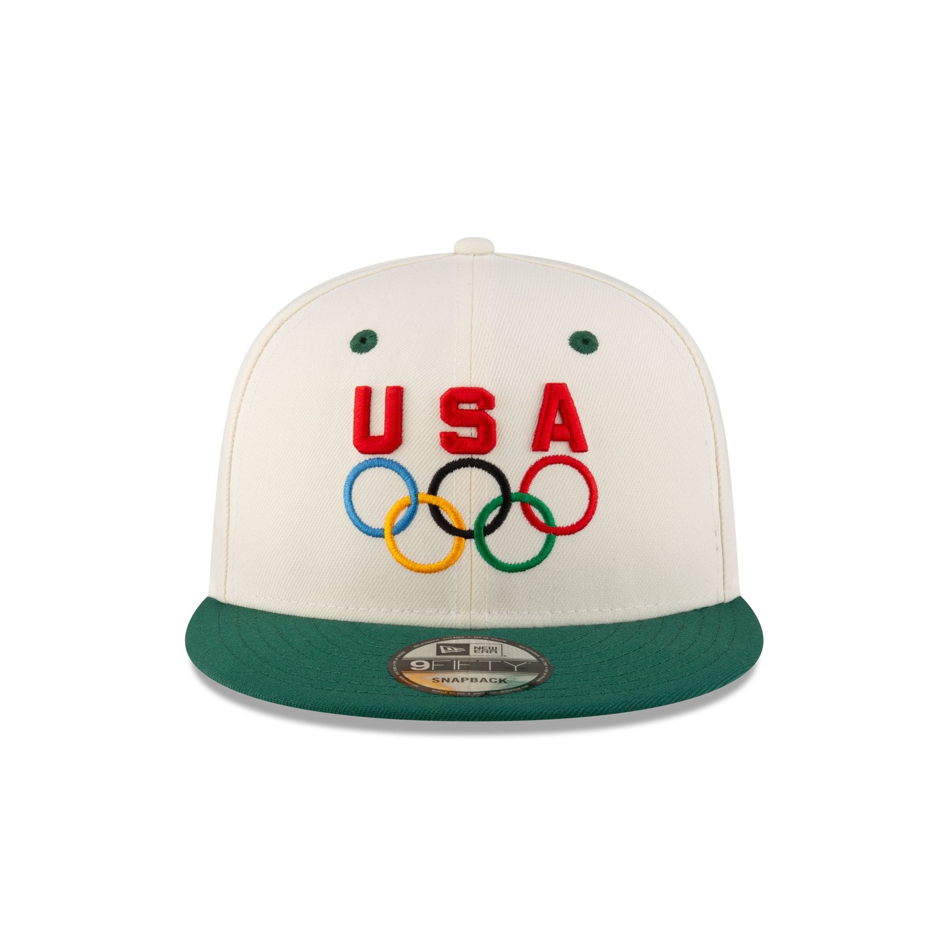 Team USA Chrome Green 9FIFTY Snapback Hat – New Era Cap