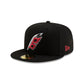 Carolina Hurricanes Black 59FIFTY Fitted Hat