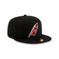 Carolina Hurricanes Black 59FIFTY Fitted Hat