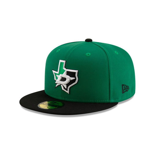 Dallas Stars Kelly Green & Camo 59FIFTY Fitted Hat - New Era Cap