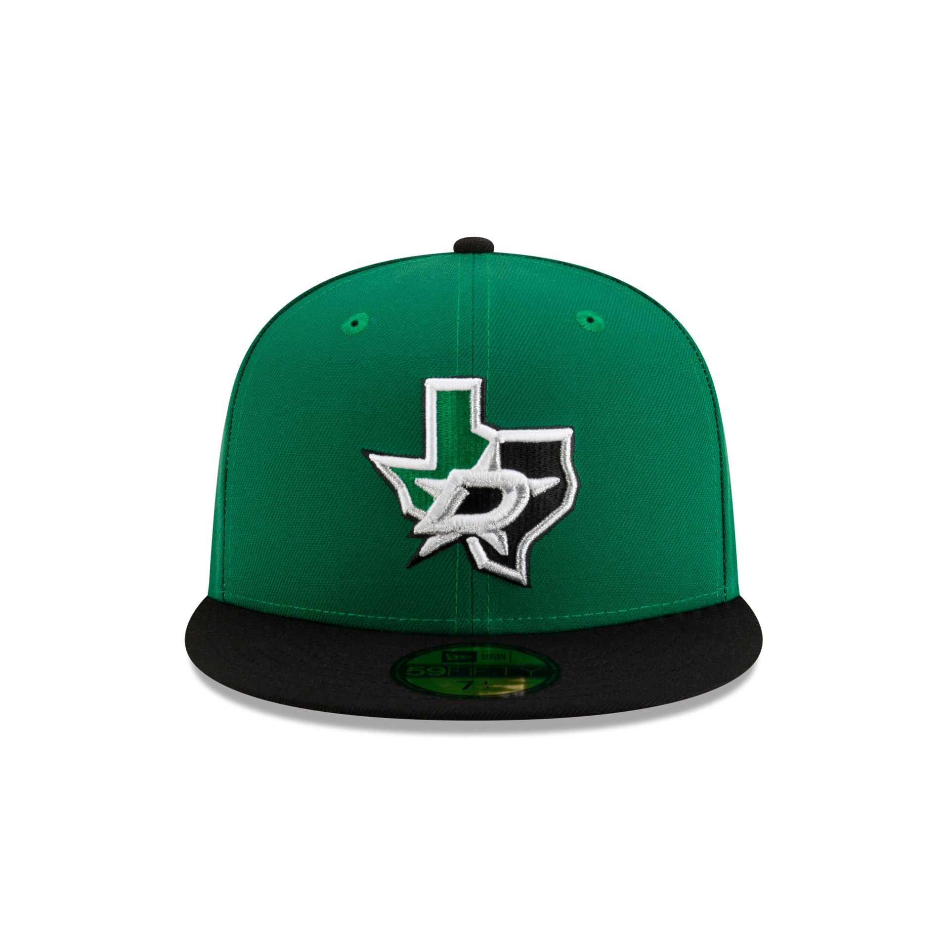 Dallas Stars Kelly Green & Camo 59FIFTY Fitted Hat