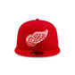 Detroit Red Wings Scarlet 59FIFTY Fitted Hat