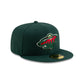 Minnesota Wild Green 59FIFTY Fitted Hat