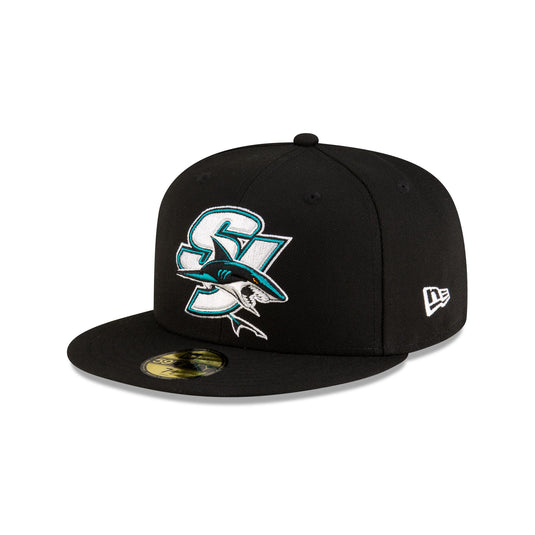 San Jose Sharks Black 59FIFTY Fitted Hat - New Era Cap