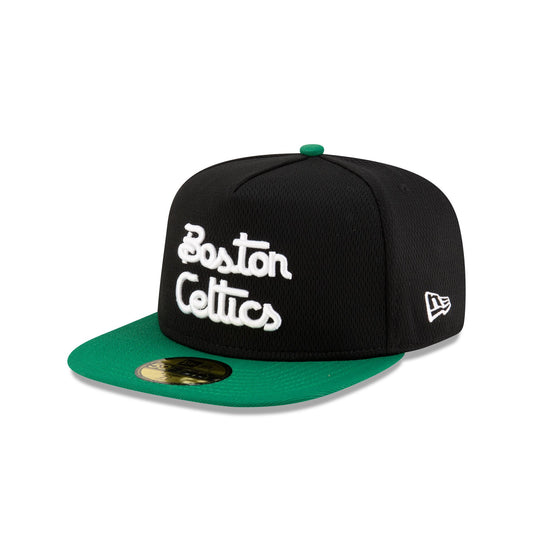Boston Celtics Dashmark Mesh 59FIFTY A-Frame Fitted Hat - New Era Cap