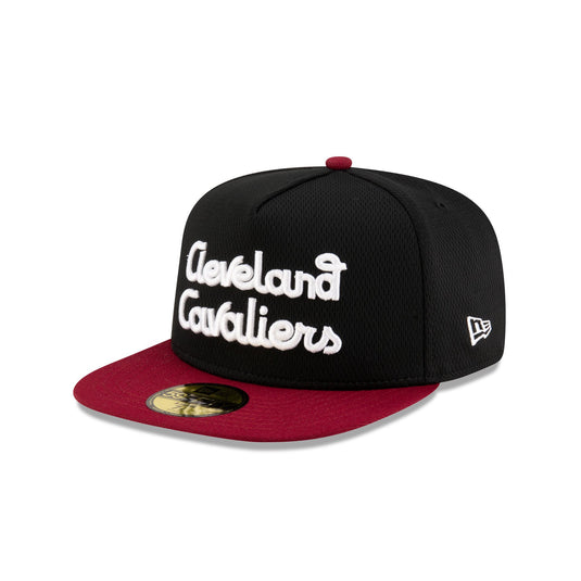 Cleveland Cavaliers Dashmark Mesh 59FIFTY A-Frame Fitted Hat - New Era Cap