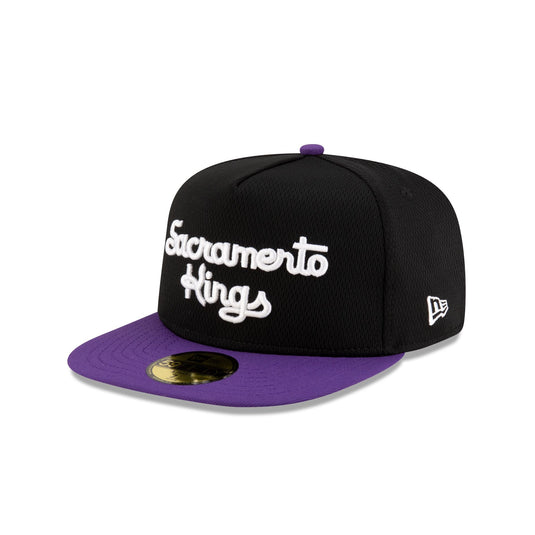 Sacramento Kings Dashmark Mesh 59FIFTY A-Frame Fitted Hat - New Era Cap
