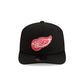Detroit Red Wings Black 9SEVENTY Stretch-Snap Hat