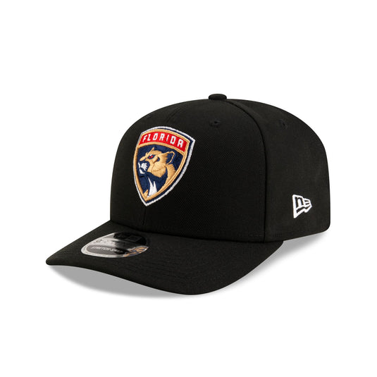 Florida Panthers Black 9SEVENTY Stretch-Snap Hat - New Era Cap