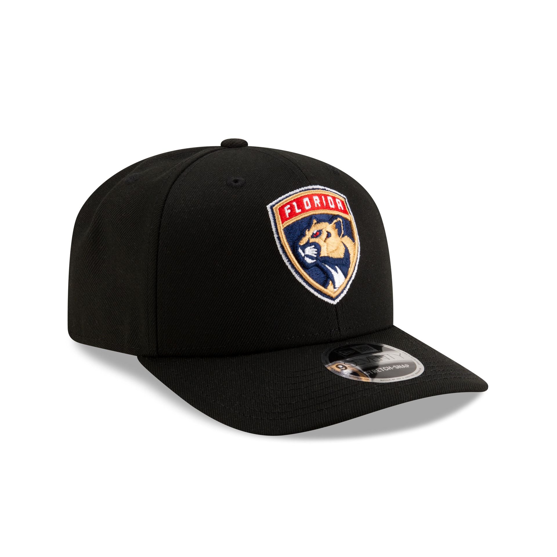 Florida Panthers Black 9SEVENTY Stretch-Snap Hat