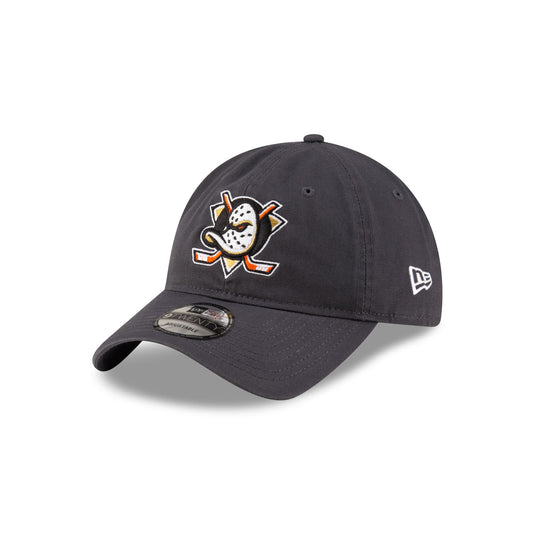 Anaheim Ducks Gray 9TWENTY Adjustable Hat - New Era Cap