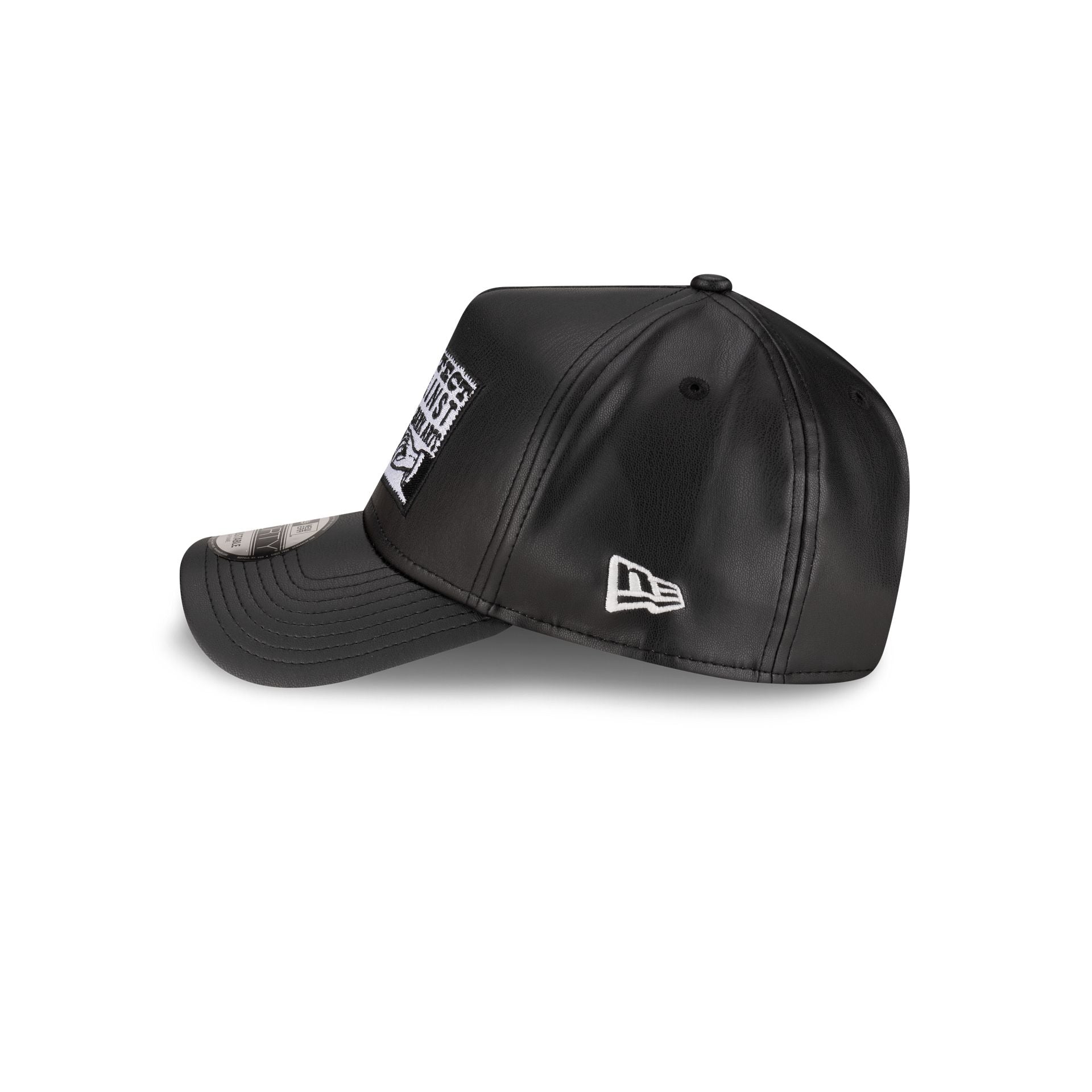 Harry Potter Dark Arts Faux Leather 9FORTY A-Frame Snapback Hat