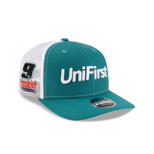 Hendrick Motorsports Chase Elliott UniFirst Partner 9SEVENTY Stretch-Snap Trucker Hat - New Era Cap