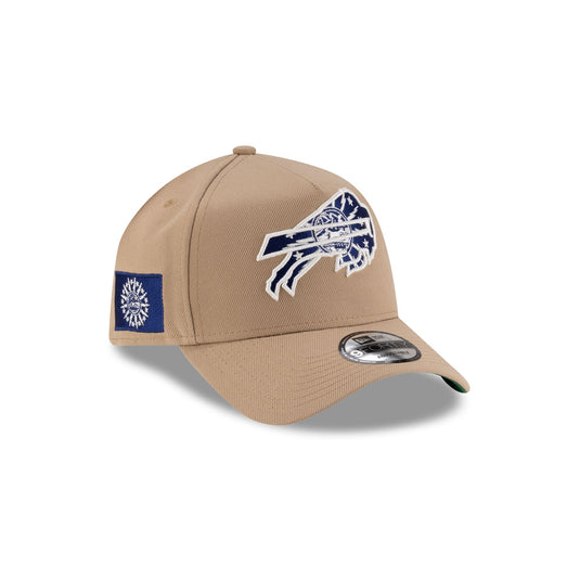 Buffalo Bills City Flag Camel 9FORTY A-Frame Snapback Hat - New Era Cap