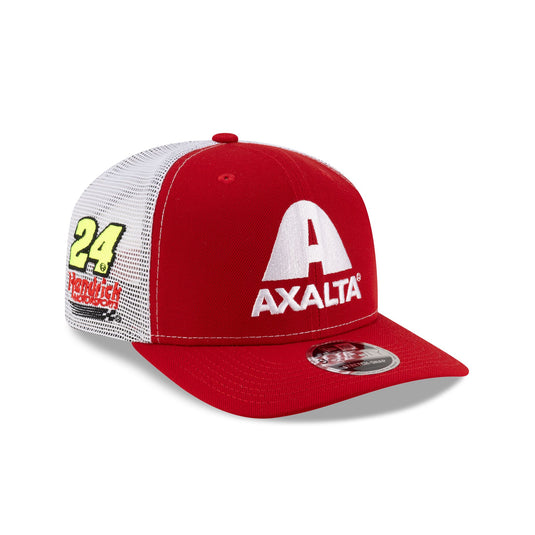 Hendrick Motorsports William Byron Axalta Partner 9SEVENTY Stretch-Snap Trucker Hat - New Era Cap