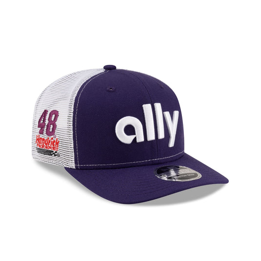 Hendrick Motorsports Alex Bowman Ally Partner 9SEVENTY Stretch-Snap Trucker Hat - New Era Cap