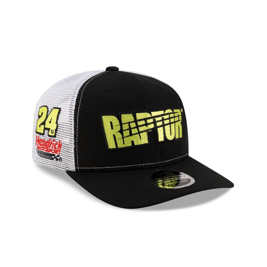 Hendrick Motorsports William Byron RAPTOR Partner 9SEVENTY Stretch-Snap Trucker Hat - New Era Cap