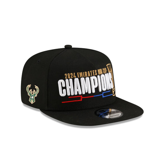 Milwaukee Bucks 2024 Emirates NBA Cup Champions 9FIFTY A-Frame Snapback Hat - New Era Cap