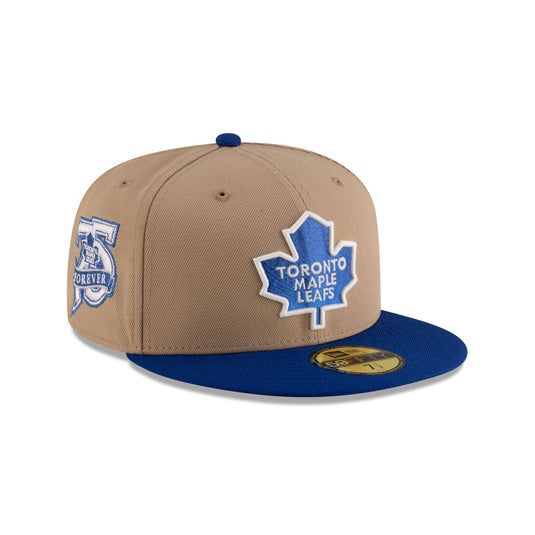 Toronto Maple Leafs Camel 59FIFTY Fitted Hat - New Era Cap