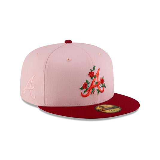 Atlanta Braves Roses 59FIFTY Fitted Hat - New Era Cap