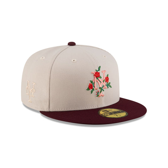 New York Mets Roses 59FIFTY Fitted Hat - New Era Cap