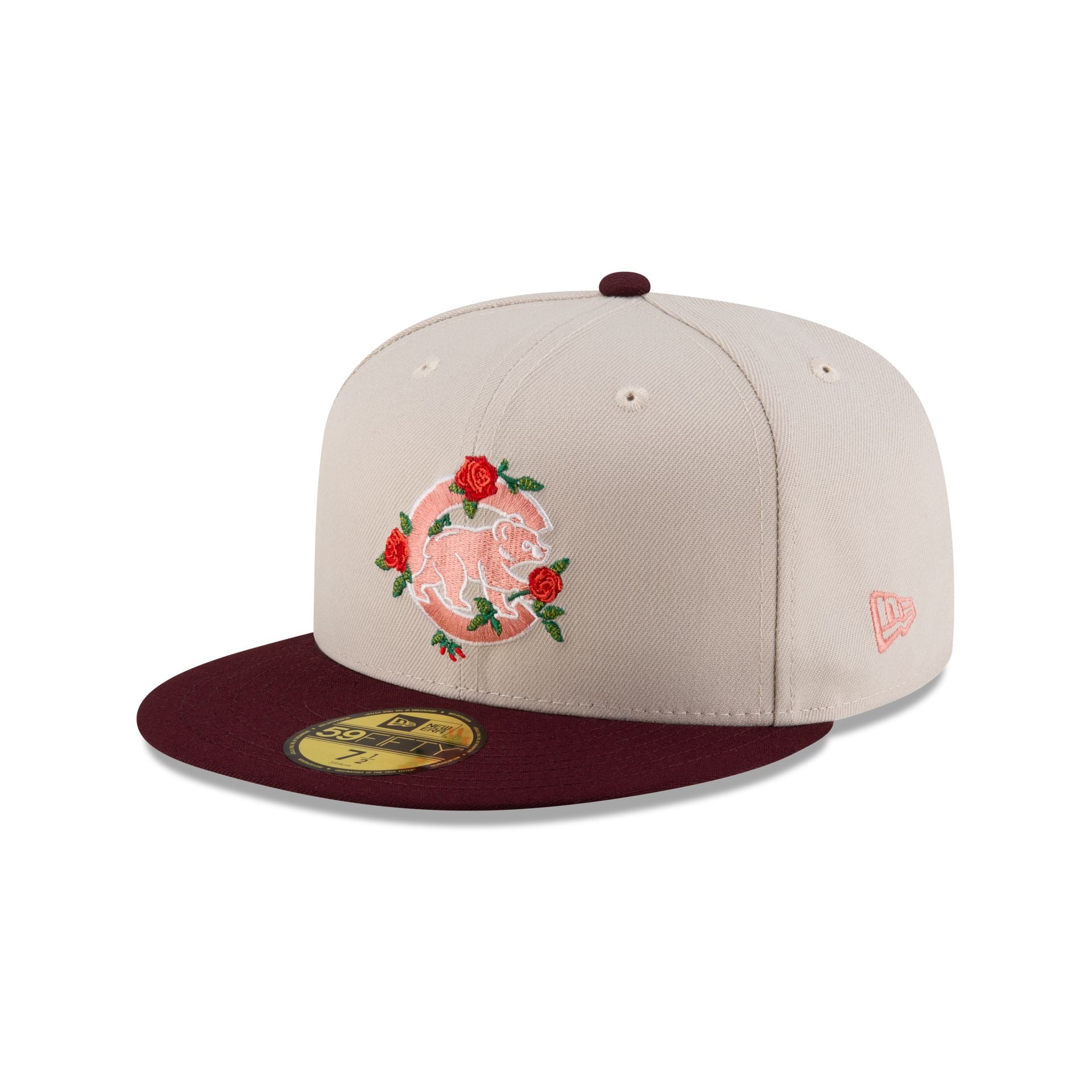 Chicago Cubs Roses 59FIFTY Fitted Hat
