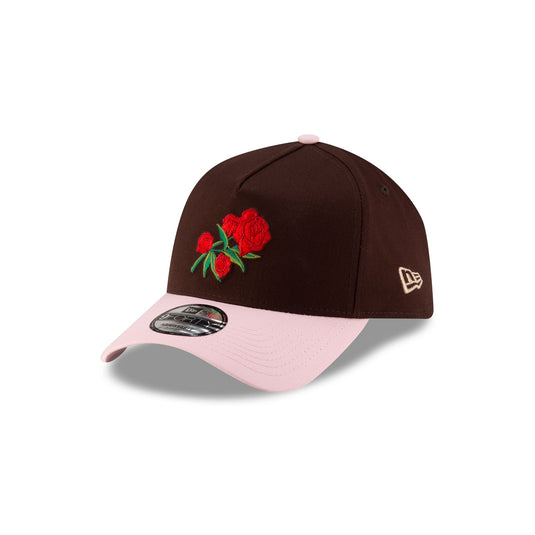 New Era Cap Roses Burnt Wood 9FORTY A-Frame Snapback Hat - New Era Cap