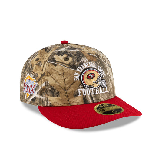 Just Caps Realtree San Francisco 49ers Low Profile 59FIFTY Fitted Hat - New Era Cap
