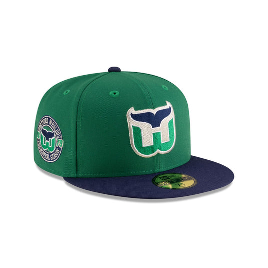 Hartford Whalers Vintage Kelly Green 59FIFTY Fitted Hat - New Era Cap