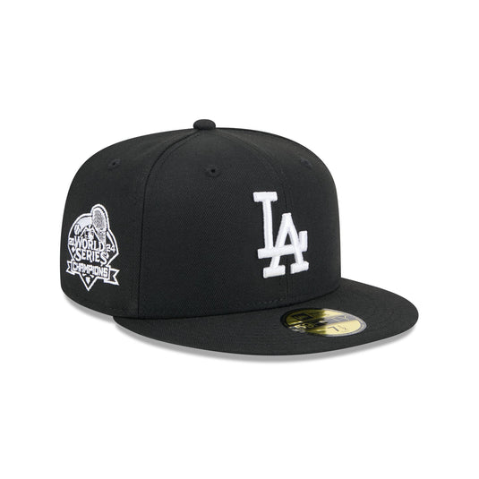 Los Angeles Dodgers 2024 World Series Champions Black 59FIFTY Fitted Hat - New Era Cap