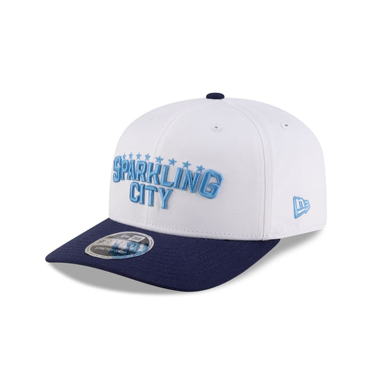 Corpus Cristi Hooks Optic White 9SEVENTY Stretch-Snap Hat - New Era Cap