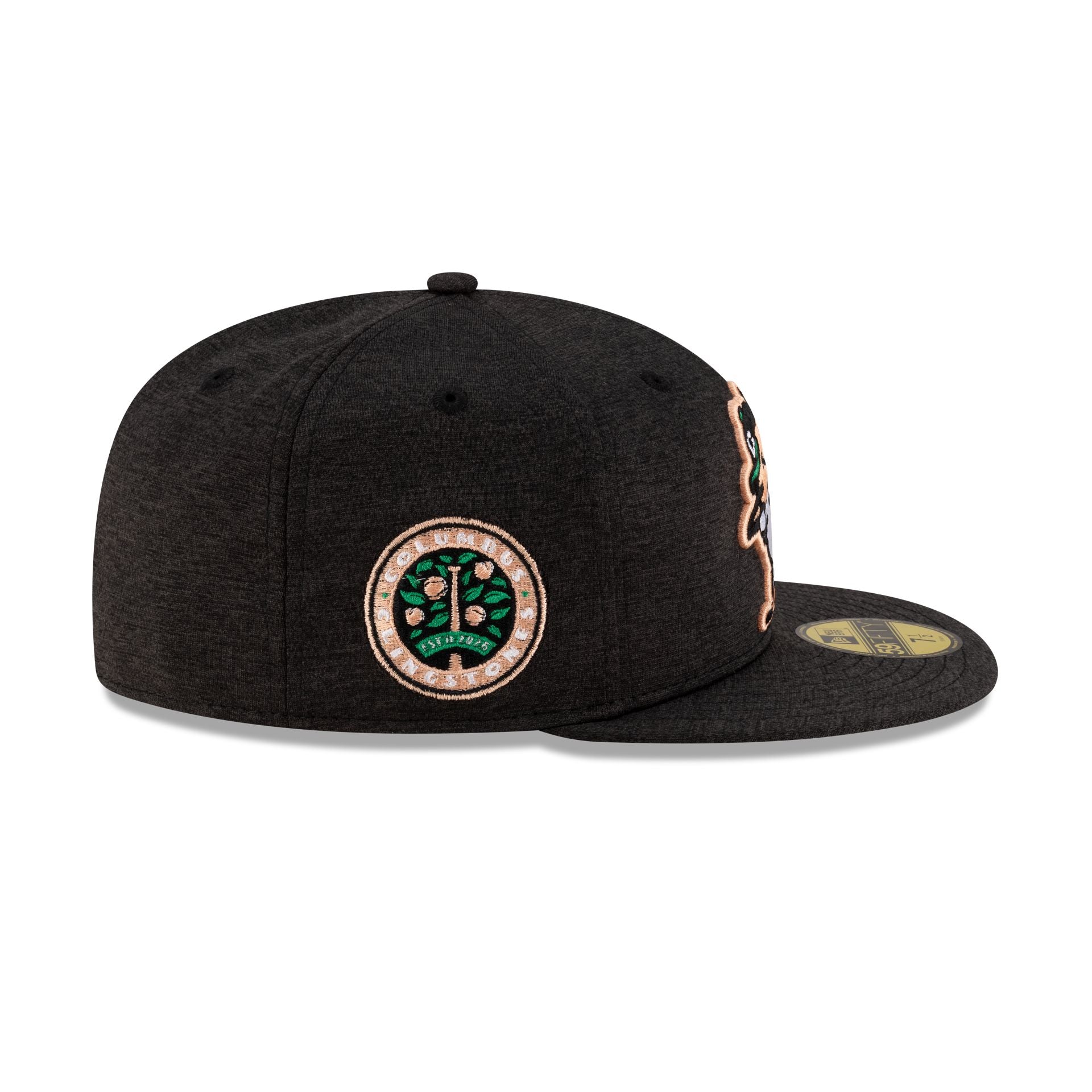 Columbus Clingstones Shadow Tech Black 59FIFTY Fitted Hat – New