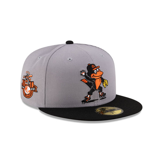 Baltimore Orioles Mascot Gray 59FIFTY Fitted Hat - New Era Cap