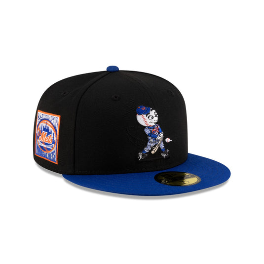 New York Mets Mascot Black 59FIFTY Fitted Hat - New Era Cap