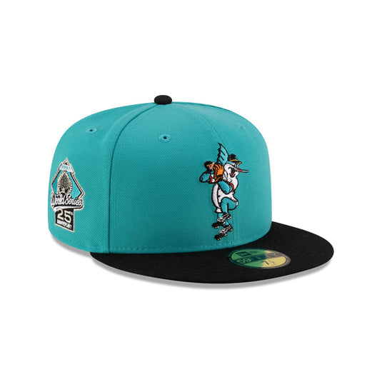 Miami Marlins Mascot Blue 59FIFTY Fitted Hat - New Era Cap